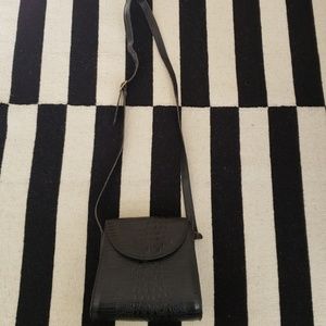 Black Leather Purse